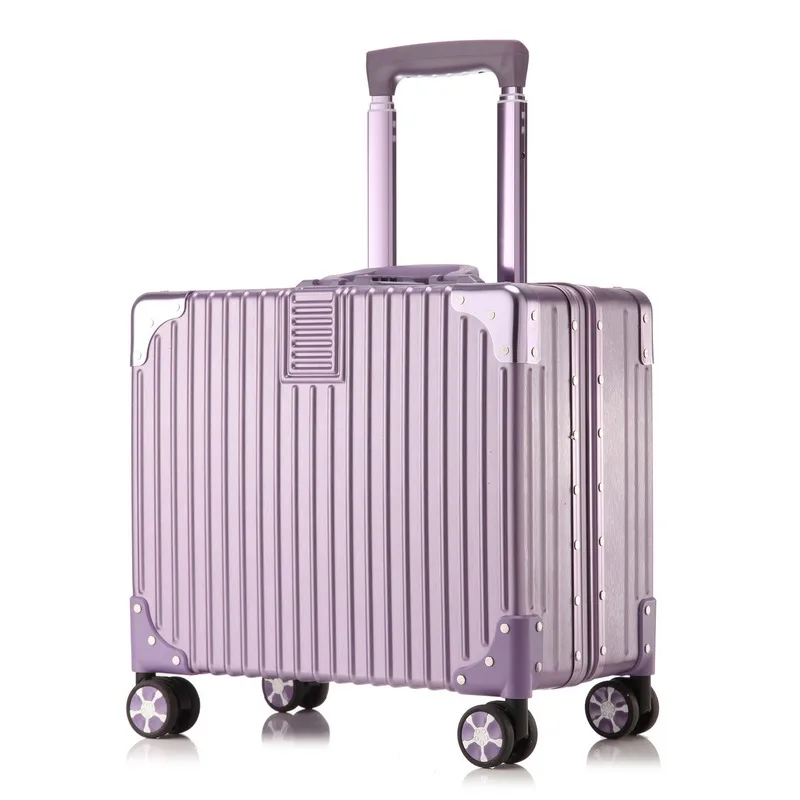 17 inch Cabin Simplicity Mute Universal Wheel Password Stewardess Box Right Angle Business Box Waterproof Personalized Suitcase
17 inch Cabin Simplicity Mute Universal Wheel Password Stewardess Box Right Angle Business Box Waterproof Personalized Suitcase