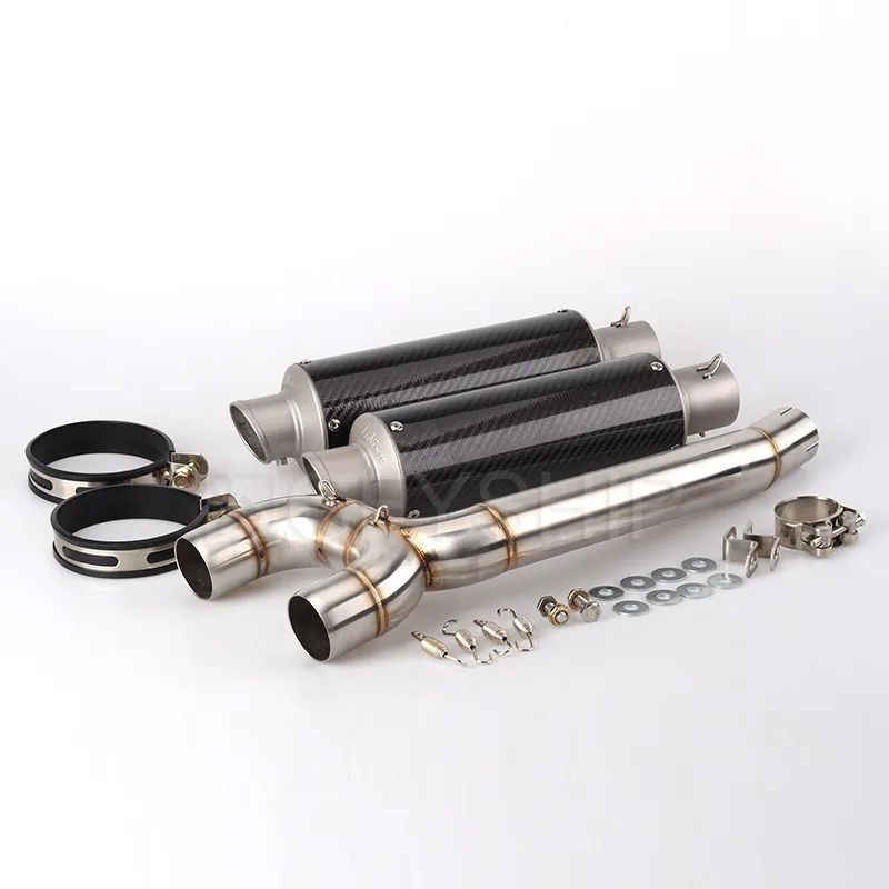 FZ6S Motorcycle For Yamaha FZ6 FAZER FZ 6N FZ 6 S 2004 - 2009 FZ 6 Escape Slip-on Akrapovic Exhaust Pipe And Link Pipe System
FZ6S Motorcycle For Yamaha FZ6 FAZER FZ 6N FZ 6 S 2004 - 2009 FZ 6 Escape Slip-on Akrapovic Exhaust Pipe And Link Pipe System