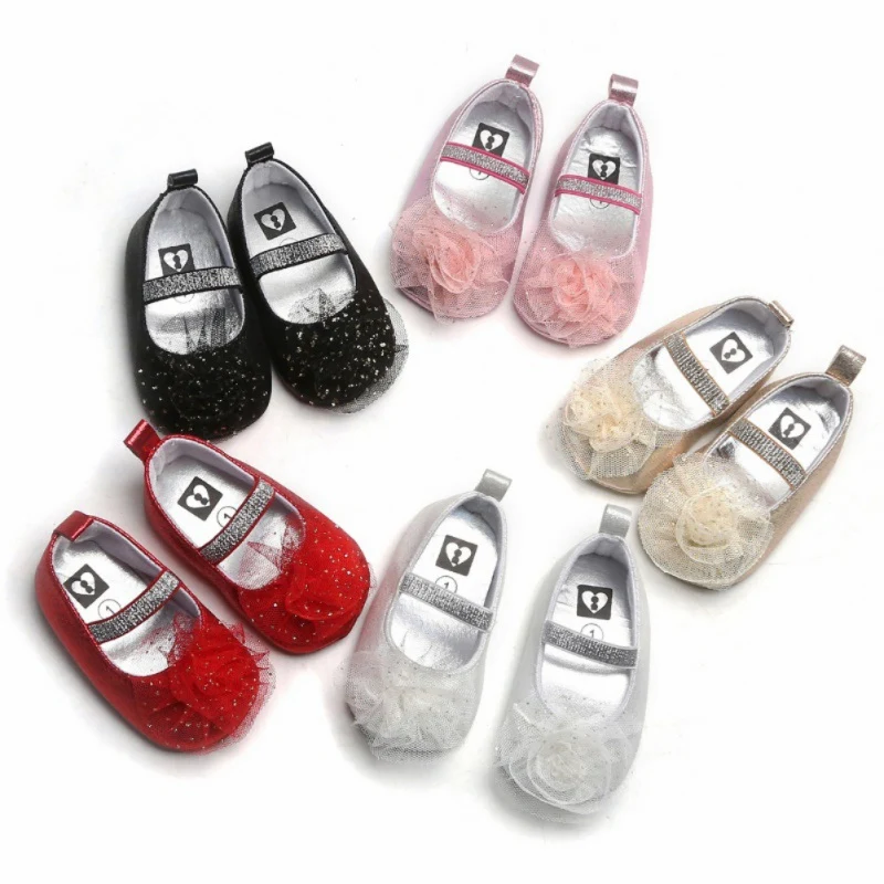 Newborn Infant Princess Shoes Bright PU Shoes with Flower Baby Girl Bowknot First Walkers Soft Autumn Spring Red 0-18M Shoes
Newborn Infant Princess Shoes Bright PU Shoes with Flower Baby Girl Bowknot First Walkers Soft Autumn Spring Red 0-18M Shoes