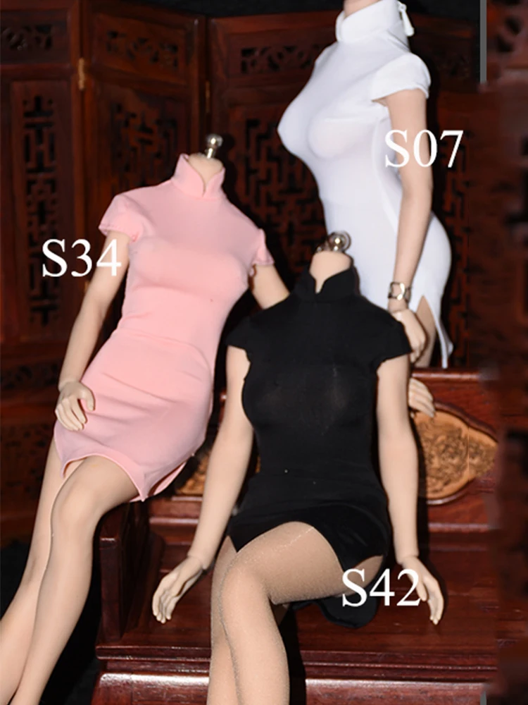 1/6 Woman Tight short Cheongsam Sexy Ice silk Female Clothes for 12" Inch Action Figure PH Dolls In Stock
1/6 Woman Tight short Cheongsam Sexy Ice silk Female Clothes for 12" Inch Action Figure PH Dolls In Stock