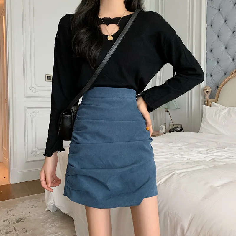 Irregular Skirts Women Casual High Waist A-Line Office Lady Y2k Midi Skirt for Girls Korean Style Women's Clothing Autumn 2021
Irregular Skirts Women Casual High Waist A-Line Office Lady Y2k Midi Skirt for Girls Korean Style Women's Clothing Autumn 2021
