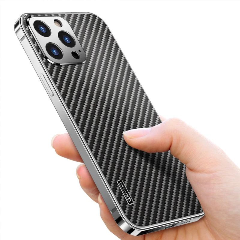 Luxury Stainless Steel Metal Bumper Kevlar Carbon Fiber Texture Case For iPhone 12 13 Pro Max 13pro 12pro Shockproof Phone Cover
Luxury Stainless Steel Metal Bumper Kevlar Carbon Fiber Texture Case For iPhone 12 13 Pro Max 13pro 12pro Shockproof Phone Cover