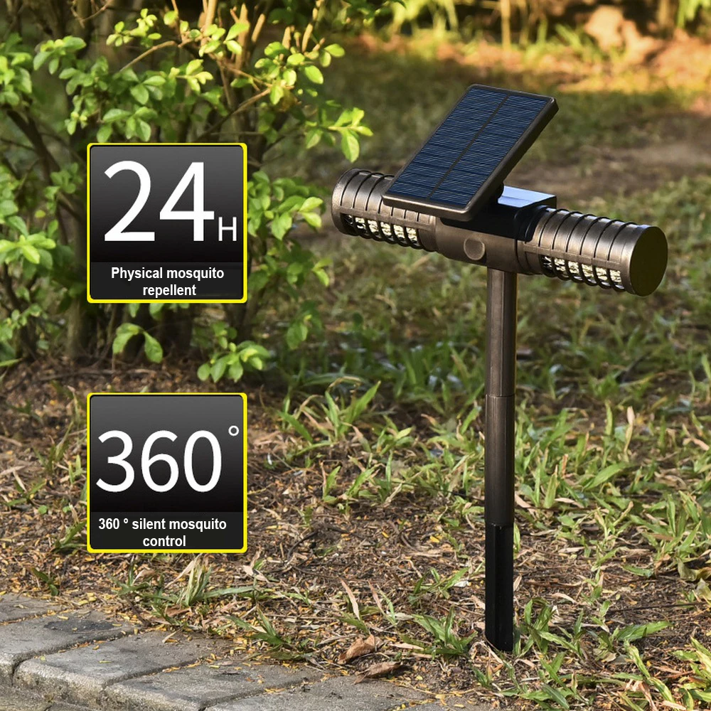 Solar Mosquito Killer Lamp Garden Anti-mosquito Device Solar Powered LED Lights Outdoor Pest Insect Trap Insect Good Helper
Solar Mosquito Killer Lamp Garden Anti-mosquito Device Solar Powered LED Lights Outdoor Pest Insect Trap Insect Good Helper