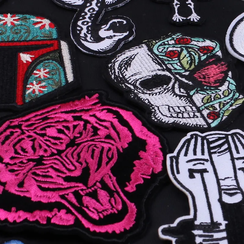 Clothing Thermoadhesive Patches on Clothes Skull Tiger Iron on Patches for Clothing Jacket Sewing Embroidery Patch Badge Sticker
Clothing Thermoadhesive Patches on Clothes Skull Tiger Iron on Patches for Clothing Jacket Sewing Embroidery Patch Badge Sticker