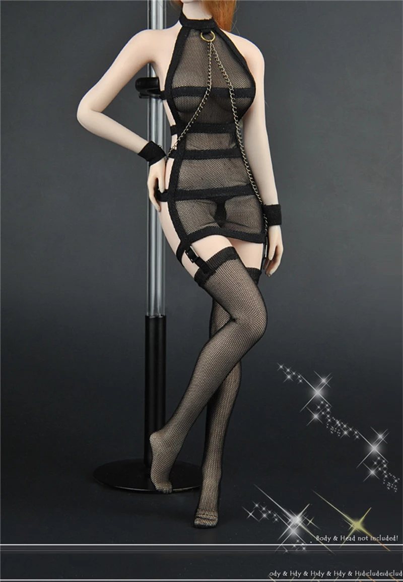 In Stock Fashion Sexy Net Black Stockings Fishnet Stockings Underwear (ZY5017) 1/6th For Usual 12inch Doll Soldier Accessories
In Stock Fashion Sexy Net Black Stockings Fishnet Stockings Underwear (ZY5017) 1/6th For Usual 12inch Doll Soldier Accessories