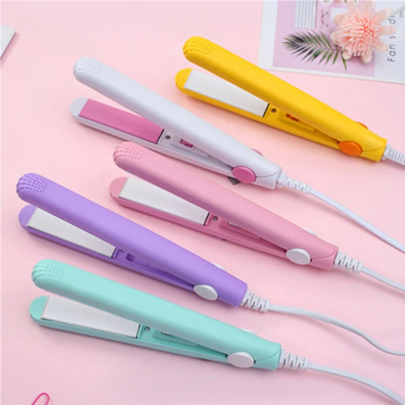 DIANQI Mini Hair-Straightener Flat Iron Ceramic Hair Straightener Dry and Wet Thermostatic Electric Curling Iron Styling Tools 
DIANQI Mini Hair-Straightener Flat Iron Ceramic Hair Straightener Dry and Wet Thermostatic Electric Curling Iron Styling Tools