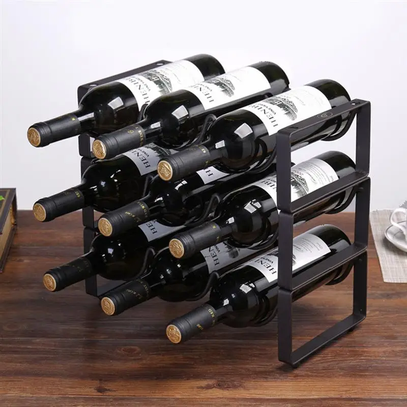 Wine Rack Creative Vintage Wire Wine Display Rack Storage Bottles Rack Stand Home Accessory Holds 3 Bottles
Wine Rack Creative Vintage Wire Wine Display Rack Storage Bottles Rack Stand Home Accessory Holds 3 Bottles