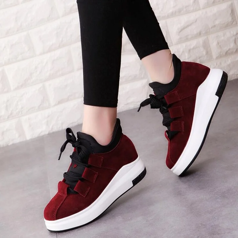 Fall 2021 New Casual Thick-soled Sports Daddy Shoes Fashion Round Toe Low-heeled Low-cut Women's Lace-up Vulcanized Shoes for
Fall 2021 New Casual Thick-soled Sports Daddy Shoes Fashion Round Toe Low-heeled Low-cut Women's Lace-up Vulcanized Shoes for