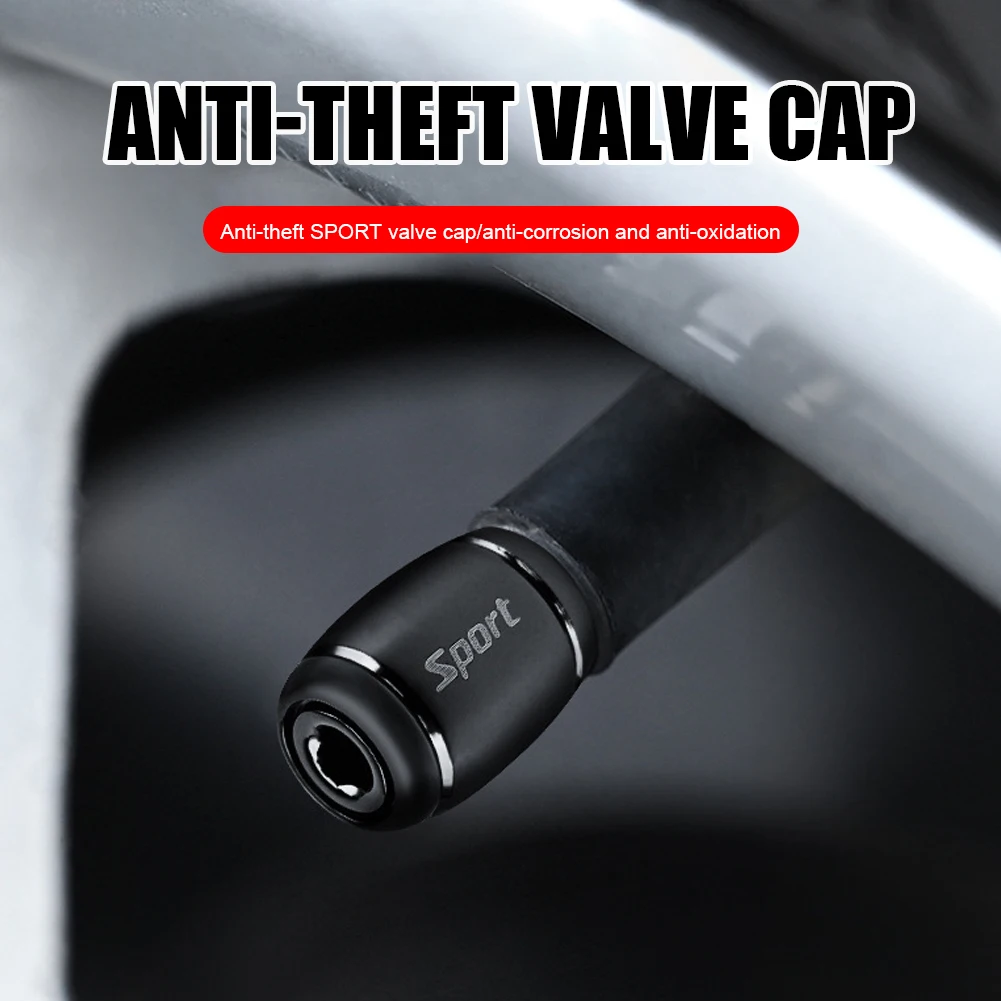 4Pcs Car Tire Valve Stem Caps Anti-Theft Zinc Alloy Auto Wheel Tyre Air Stems Cover Waterproof Valve Stem Caps for Car Bike Moto
4Pcs Car Tire Valve Stem Caps Anti-Theft Zinc Alloy Auto Wheel Tyre Air Stems Cover Waterproof Valve Stem Caps for Car Bike Moto
