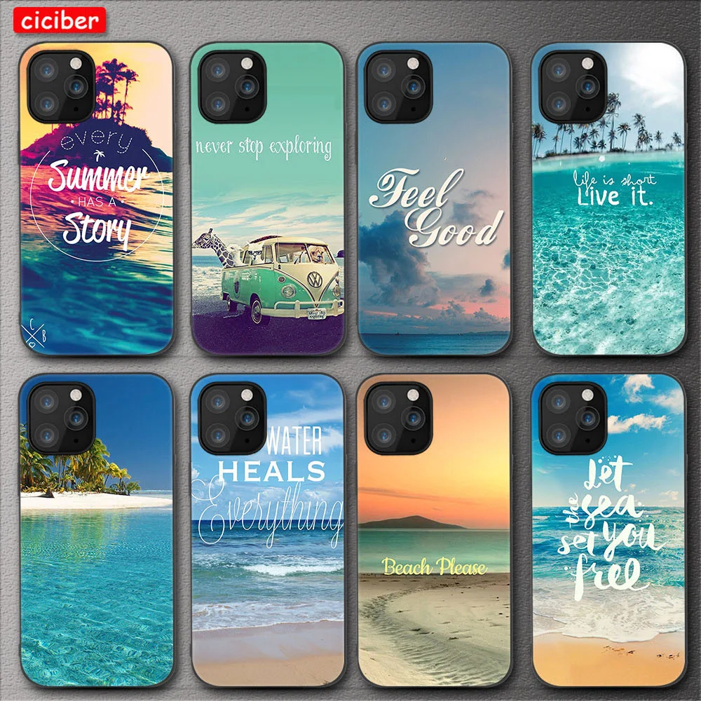 Sea Ocean Beach Phone Case For iPhone 11 12 Pro Max Mini Cover for iPhone 7 8 6 6S Plus X XR XS MAX 5S SE 2020 Soft TPU Fundas
Sea Ocean Beach Phone Case For iPhone 11 12 Pro Max Mini Cover for iPhone 7 8 6 6S Plus X XR XS MAX 5S SE 2020 Soft TPU Fundas