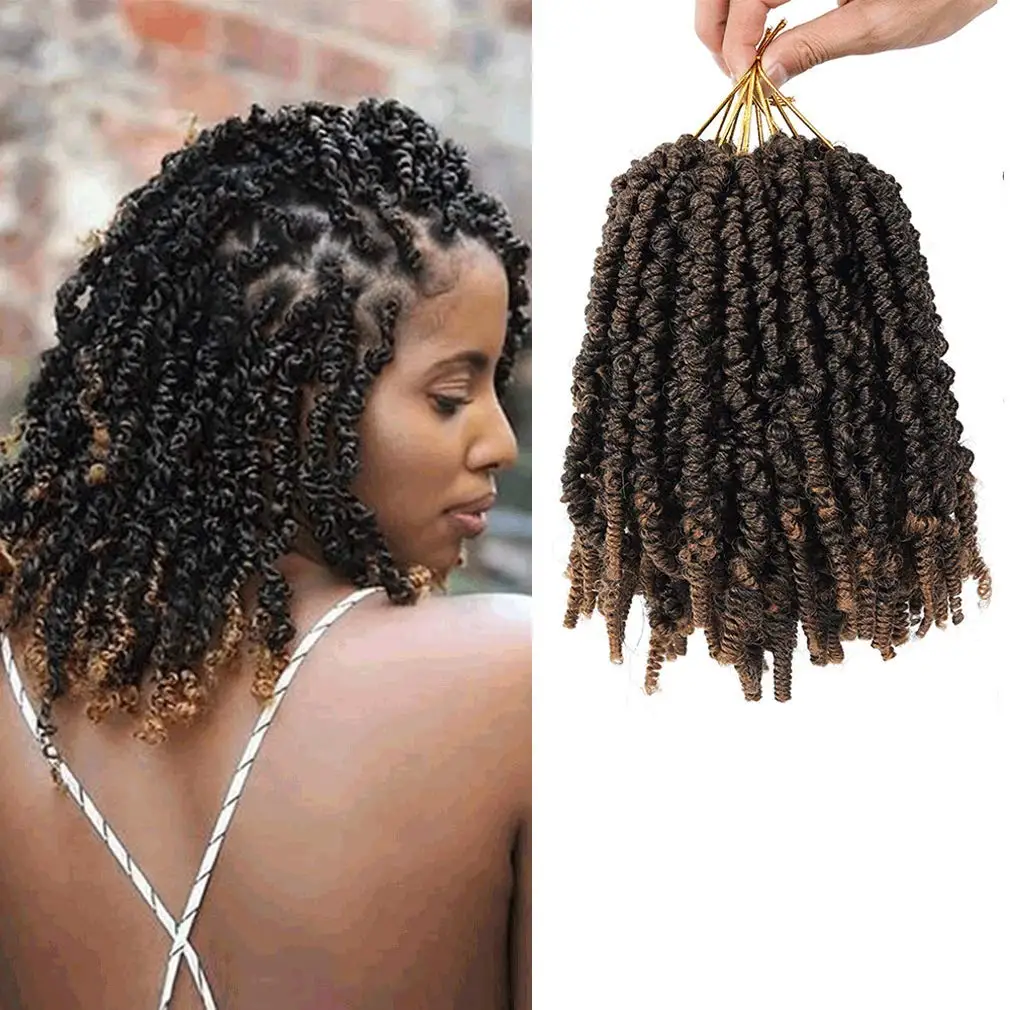 Pre-twisted Spring Twist Hair 10 inch Pre-Twisted Passion Twists Crochet Braids for Bob Spring Twists Short Curly NS28
Pre-twisted Spring Twist Hair 10 inch Pre-Twisted Passion Twists Crochet Braids for Bob Spring Twists Short Curly NS28