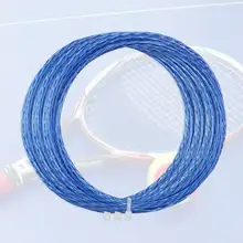 1.30mm 테니스 라켓 문자열 고탄력 멀티 필라멘트 테니스 라켓 훈련 용 와이어 라인 테니스 액세서리