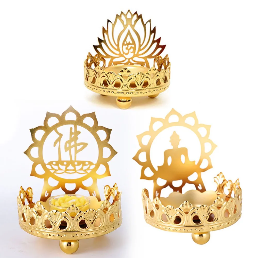 Hollow Carved Tealight Candle Holder Buddha Ghee Lamp Holder Candlestick Shadow For Buddhist Supplies Gifts Home Decoration
Hollow Carved Tealight Candle Holder Buddha Ghee Lamp Holder Candlestick Shadow For Buddhist Supplies Gifts Home Decoration