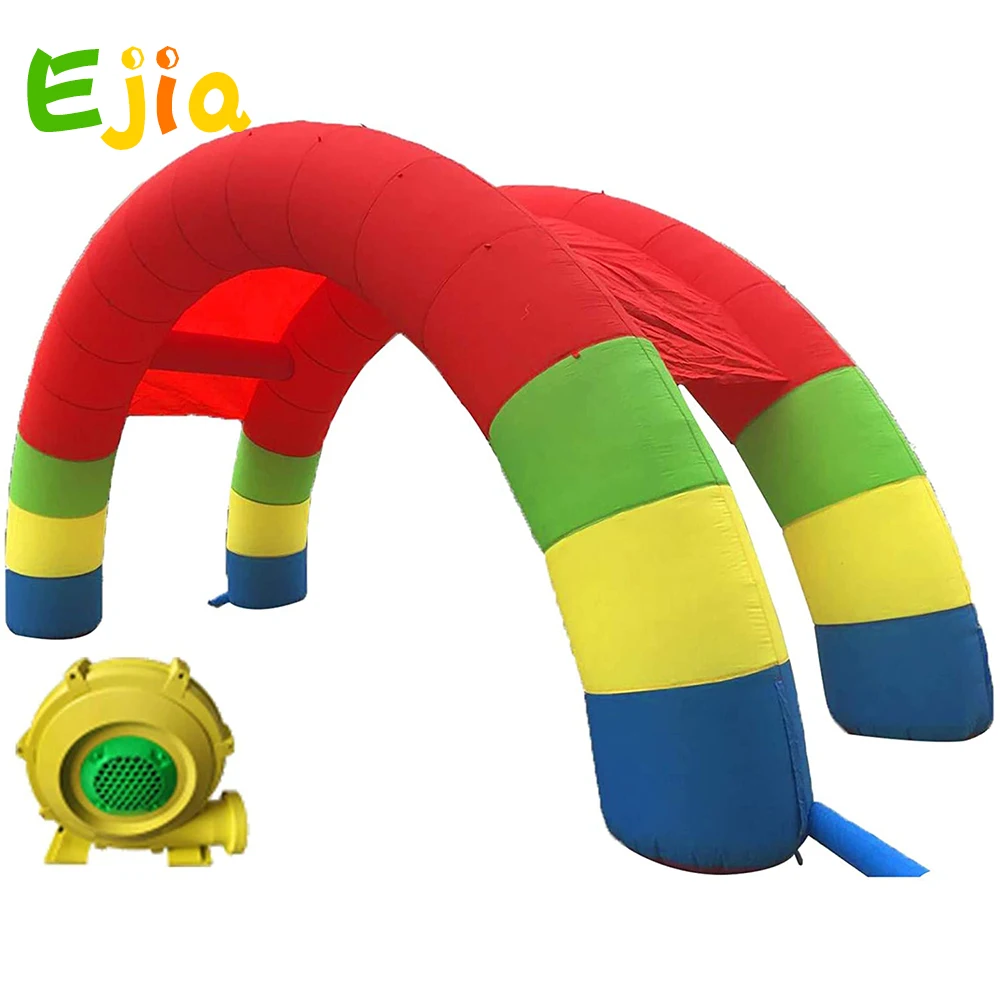 Double Stander Twin Arches 26.25ftx13ft Inflatable Rainbow Arch with 370W Blower for Advertising
Double Stander Twin Arches 26.25ftx13ft Inflatable Rainbow Arch with 370W Blower for Advertising