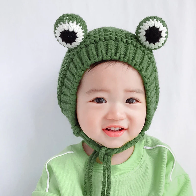 Kids Baby Winter Warm Chunky Cable Knitted Beanie Hat Cute Cartoon Frog Shaped Warm Plush Lined Windproof Earflap Cap
Kids Baby Winter Warm Chunky Cable Knitted Beanie Hat Cute Cartoon Frog Shaped Warm Plush Lined Windproof Earflap Cap