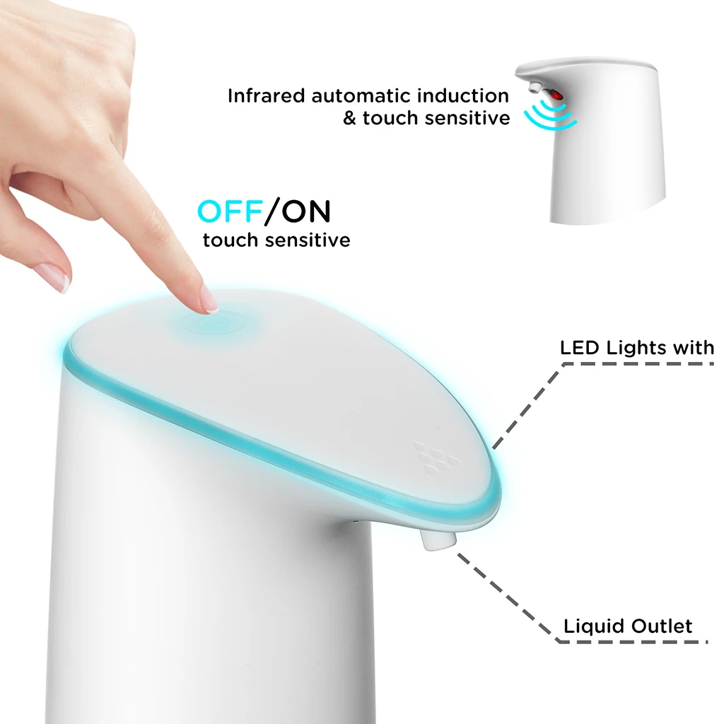Automatic Alcohol Spray Touchless, 450ml Large Capacity Alcohol Dispenser - Waterproof Countertop Soap Dispenser for Bathroom
Automatic Alcohol Spray Touchless, 450ml Large Capacity Alcohol Dispenser - Waterproof Countertop Soap Dispenser for Bathroom