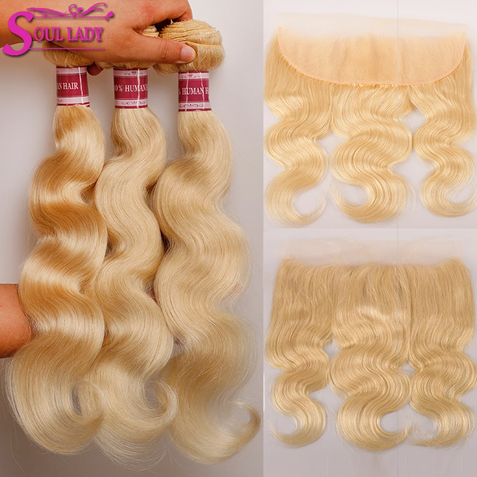 Soul Lady 613 Bundles With Frontal Brazilian Body Wave With Frontal Remy Human Hair 30 inch Honey Blonde Bundles With Frontal
Soul Lady 613 Bundles With Frontal Brazilian Body Wave With Frontal Remy Human Hair 30 inch Honey Blonde Bundles With Frontal