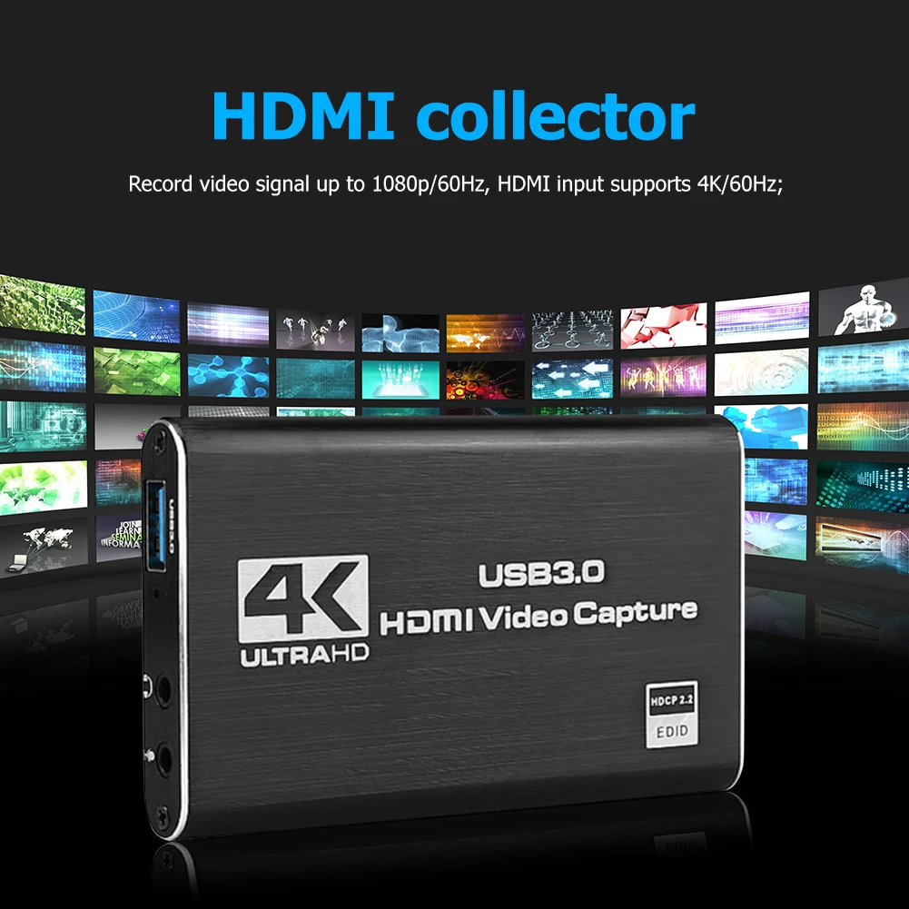 Карта видеозахвата Бытовая, 4K, HDMI, USB, 3,0 Вт/выход Mic
Карта видеозахвата Бытовая, 4K, HDMI, USB, 3,0 Вт/выход Mic