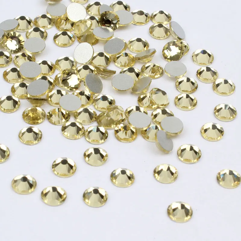 Shallow yellow 3D Nail Art Decorations Crystal Nails Non HotFix Rhinestones Glue On Glass Diamonds DIY Wedding Dresses Color 204
Shallow yellow 3D Nail Art Decorations Crystal Nails Non HotFix Rhinestones Glue On Glass Diamonds DIY Wedding Dresses Color 204