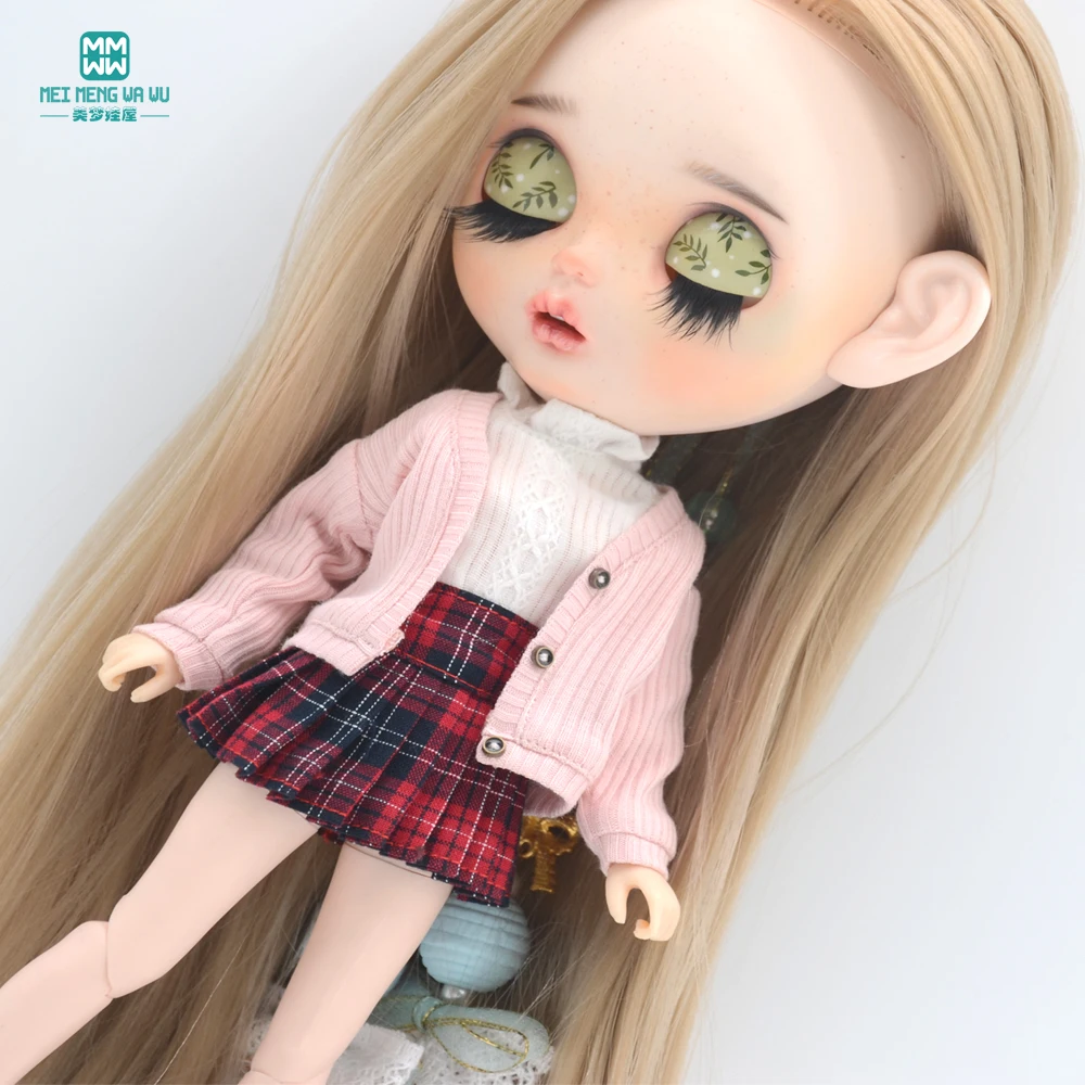 Одежда для куклы подходит Blyth Azone OB22 OB24 аксессуары кукол модная водолазка рубашка