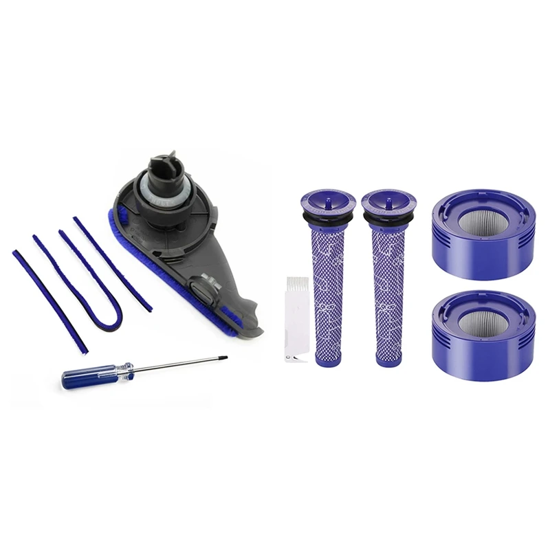 EAS-Roller Brush Bar End Cap Cover Soft Plush Strips For Dyson V6 V7 V8 V10 & Vacuum Cleaner Replacement Filter
EAS-Roller Brush Bar End Cap Cover Soft Plush Strips For Dyson V6 V7 V8 V10 & Vacuum Cleaner Replacement Filter