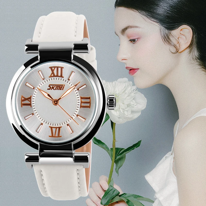 SKMEI Watch Women Fashion Luxury Brand Watches 3Bar Waterproof Simple Leather Strap Women Quartz Wristwatches reloj mujer 9075
SKMEI Watch Women Fashion Luxury Brand Watches 3Bar Waterproof Simple Leather Strap Women Quartz Wristwatches reloj mujer 9075