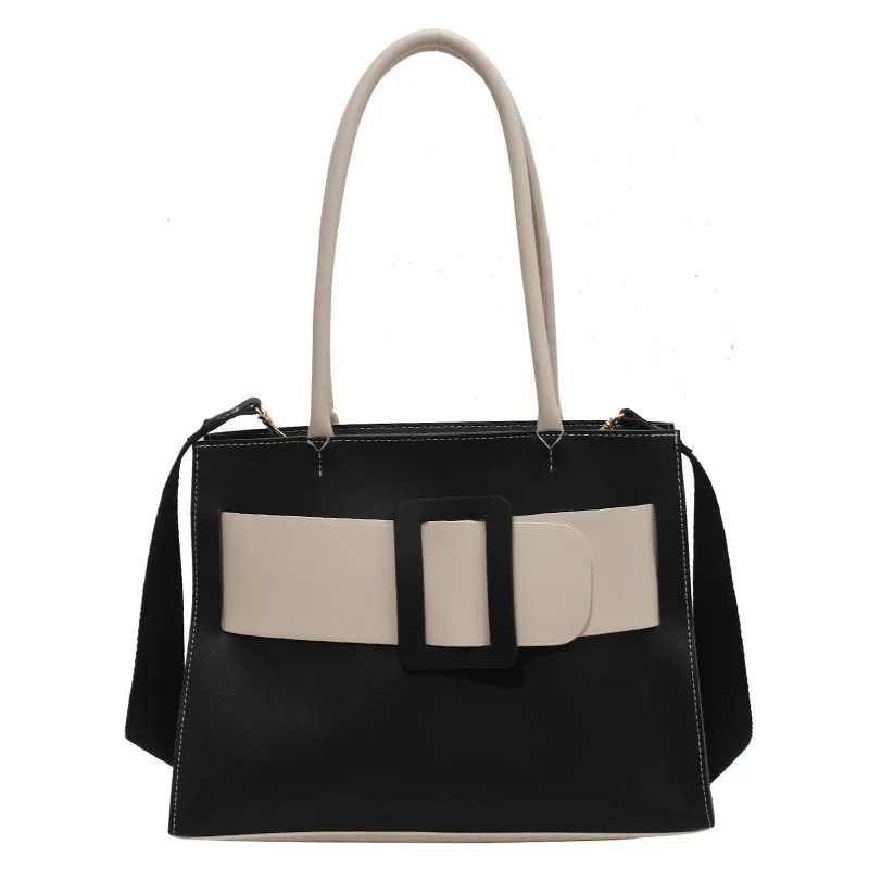 Large Capacity Tote bag 2021 Fashion New Quality Pu Leather Women's Designer Handbag Ins Simple Portable Shoulder Crossbody Bag
Large Capacity Tote bag 2021 Fashion New Quality Pu Leather Women's Designer Handbag Ins Simple Portable Shoulder Crossbody Bag