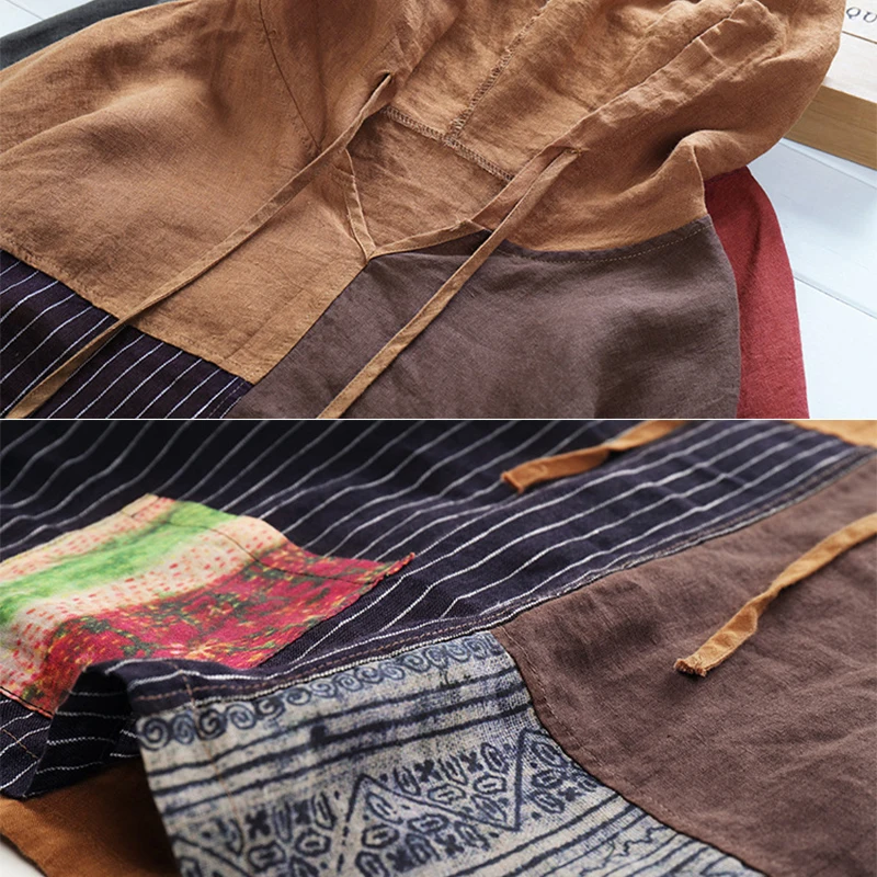 NINI WONDERLAND 2021 Spring Patchwork Linen Hooded T Shirts Women Long Sleeve Loose Tops Coats Autumn Mori Girl Style T Shirt
NINI WONDERLAND 2021 Spring Patchwork Linen Hooded T Shirts Women Long Sleeve Loose Tops Coats Autumn Mori Girl Style T Shirt