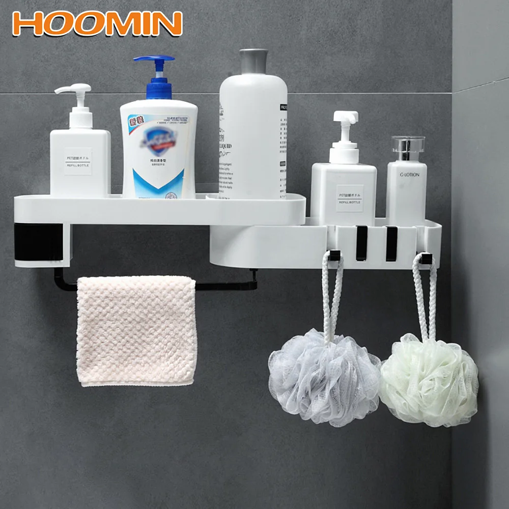 HOOMIN Kitchen Storage Rack Organizer Floating Bathroom Shelf Corner Shower Shelf Wall Mounted Shampoo Shower Shelf Holder
HOOMIN Kitchen Storage Rack Organizer Floating Bathroom Shelf Corner Shower Shelf Wall Mounted Shampoo Shower Shelf Holder