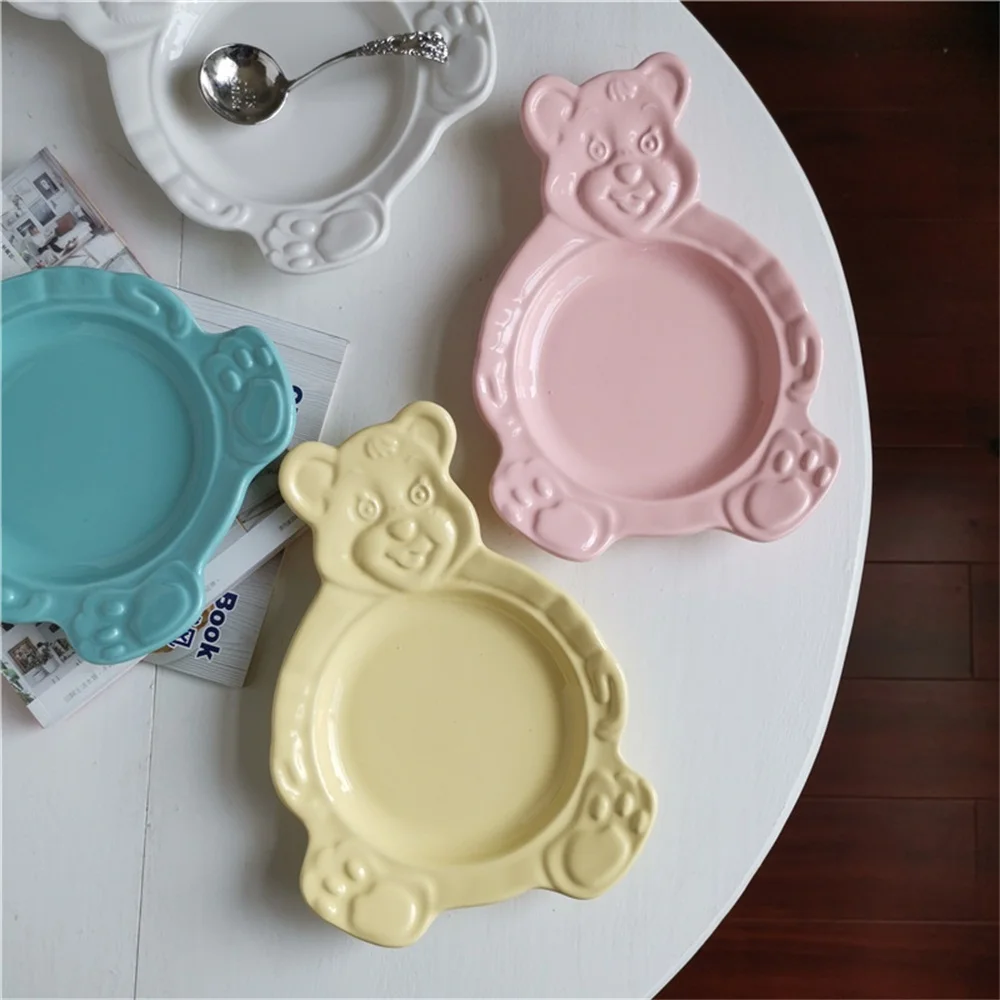 1PC Cute Ceramic Cartoon Bowl Breakfast Cereal Bowl Salad Fruit Container Dessert Cake Baking Dish For Kitchen Tableware Decor
1PC Cute Ceramic Cartoon Bowl Breakfast Cereal Bowl Salad Fruit Container Dessert Cake Baking Dish For Kitchen Tableware Decor