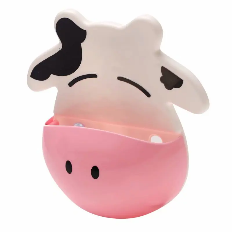 Cow Toothbrush Holder Cartoon Wall Suction Cute Cartoon Suction Cup Children's Dental Equipment Storage Rack Bag
Cow Toothbrush Holder Cartoon Wall Suction Cute Cartoon Suction Cup Children's Dental Equipment Storage Rack Bag