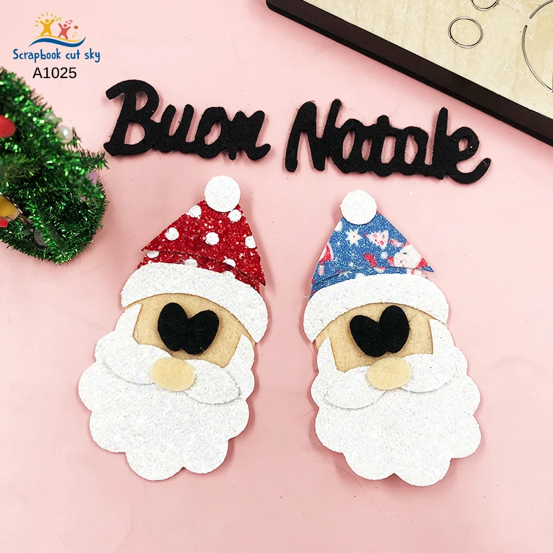 Christmas Santa Claus die-cutting wooden mold scrapbook is suitable for most machines
Christmas Santa Claus die-cutting wooden mold scrapbook is suitable for most machines