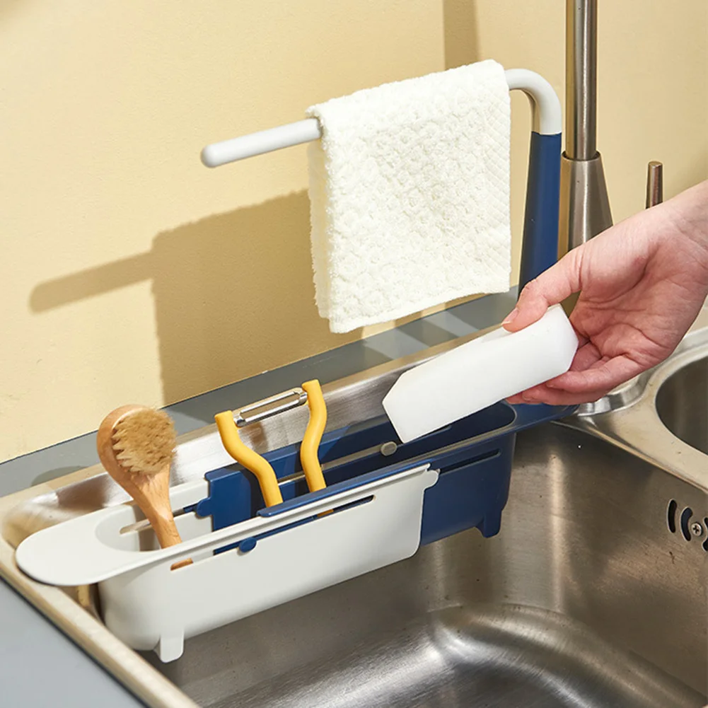 Kitchen Telescopic Sink Shelf Sink Organizer Bathhroom Soap Sponge Brush Holder Sink Drain Rack Storage Basket Kitchen Gadgets
Kitchen Telescopic Sink Shelf Sink Organizer Bathhroom Soap Sponge Brush Holder Sink Drain Rack Storage Basket Kitchen Gadgets