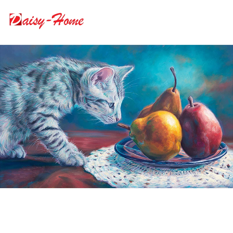 5D Diy Animal Pattern Diamond Painting Cute Kitten Diamond Embroidery Cats Cross Stitch Full Rhinestone Mosaic Home Decor Gift
5D Diy Animal Pattern Diamond Painting Cute Kitten Diamond Embroidery Cats Cross Stitch Full Rhinestone Mosaic Home Decor Gift