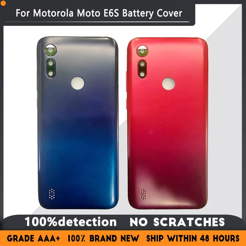 Задняя крышка батарейный отсек Задняя панель Корпус для Motorola Moto E6S 2020 Крышка батарейного отсека с рамкой объектива Запасная часть
Задняя крышка батарейный отсек Задняя панель Корпус для Motorola Moto E6S 2020 Крышка батарейного отсека с рамкой объектива Запасная часть