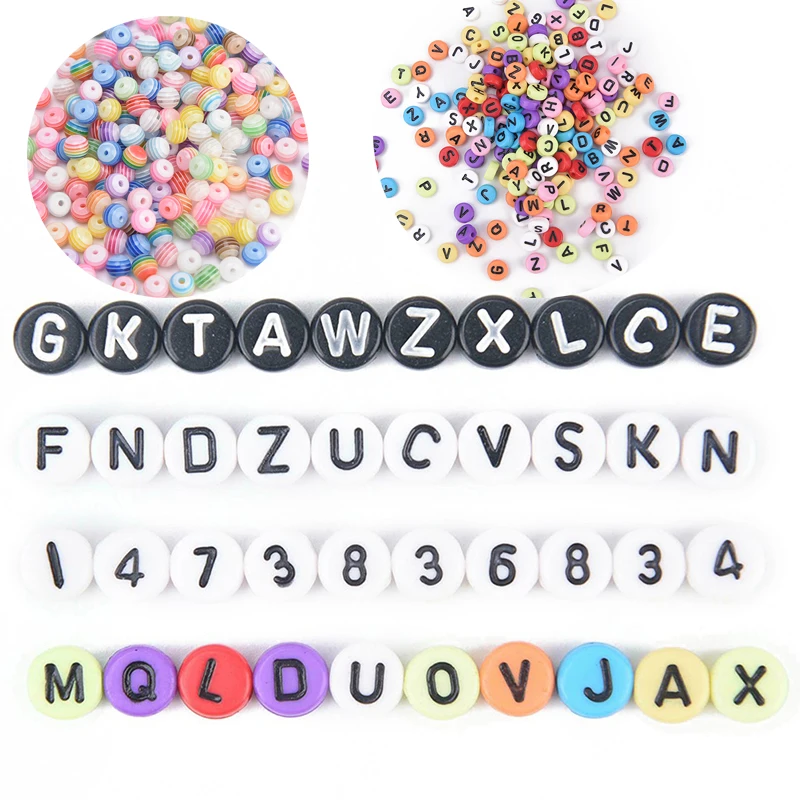 200pcs Acrylic Bead Ball Alphabet Number Beads Letters DIY Letter Beads For Bracelet Clip Accessories For Jewelry Findings
200pcs Acrylic Bead Ball Alphabet Number Beads Letters DIY Letter Beads For Bracelet Clip Accessories For Jewelry Findings