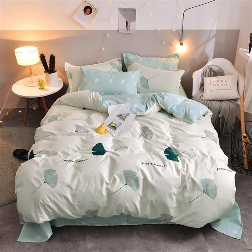 Noridc Leaf Bedding Sets 220x240 Duvet Cover Soft Bed Sheet Linen Single Double Queen King Size Bed Cover Sets with Pillowcases
Noridc Leaf Bedding Sets 220x240 Duvet Cover Soft Bed Sheet Linen Single Double Queen King Size Bed Cover Sets with Pillowcases