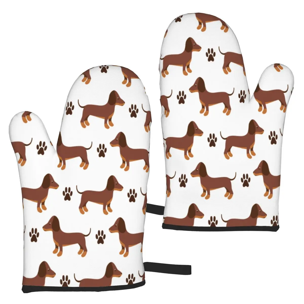 2PCS Heat Resistant Kitchen Gloves Oven Mitts Dachshund And Paws Cooking Microwave Gloves
2PCS Heat Resistant Kitchen Gloves Oven Mitts Dachshund And Paws Cooking Microwave Gloves