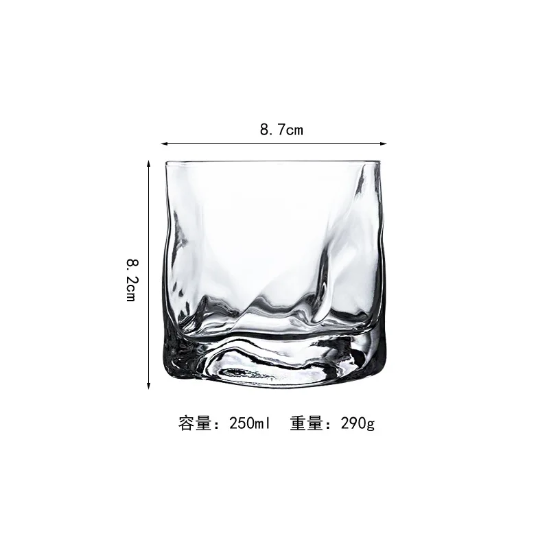 Creative twisted glass whiskey glass spirit martini beer glass net red bar the same manufacturer delivery glassshot glass 
Creative twisted glass whiskey glass spirit martini beer glass net red bar the same manufacturer delivery glassshot glass