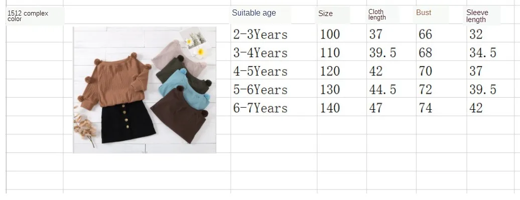 Spring Girl's Fashion Clothes Sets Cotton Round Neck Long Sleeve Tops Jean Skirts Two-piece Clothing Suit For Children New Dress
Spring Girl's Fashion Clothes Sets Cotton Round Neck Long Sleeve Tops Jean Skirts Two-piece Clothing Suit For Children New Dress