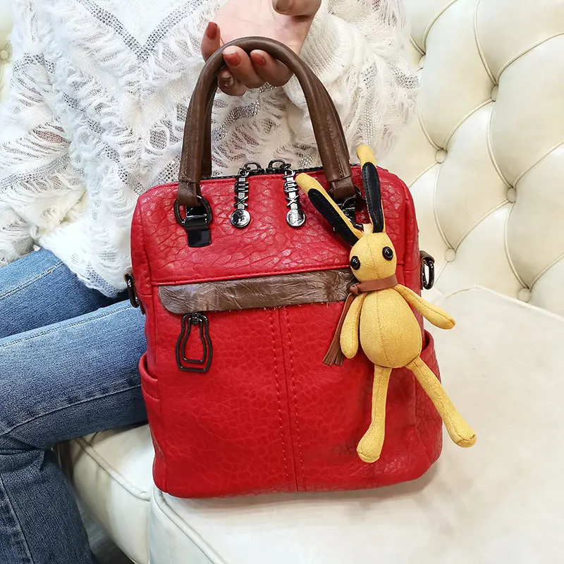 Split Leather Designer Handbags New Bolso Grande Mujer Dual-use Shoulder Bags for Women Crosbody Bolsos To P Handle Ladies Bags
Split Leather Designer Handbags New Bolso Grande Mujer Dual-use Shoulder Bags for Women Crosbody Bolsos To P Handle Ladies Bags