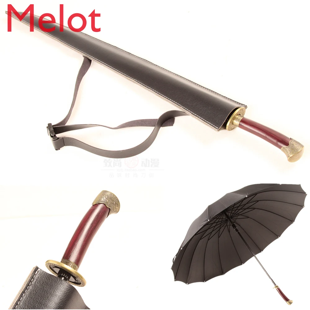 Long Handle Umbrella Sunny and Rainy Dual-Use Sun Protection Creative Samurai Knife Mimic Umbrella Retro Umbrella
Long Handle Umbrella Sunny and Rainy Dual-Use Sun Protection Creative Samurai Knife Mimic Umbrella Retro Umbrella