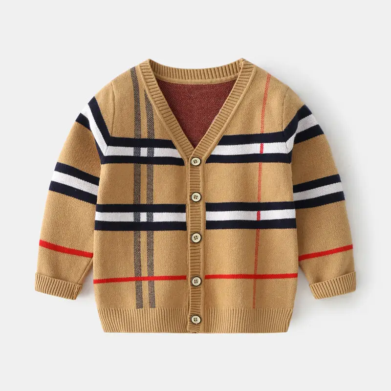 sell well Toddler Kid Boys Girls Cardigan Sweater Autumn Winter Knit Clothes Long Sleeve Plaid Fashion Knitwear Cute Streetwear
sell well Toddler Kid Boys Girls Cardigan Sweater Autumn Winter Knit Clothes Long Sleeve Plaid Fashion Knitwear Cute Streetwear