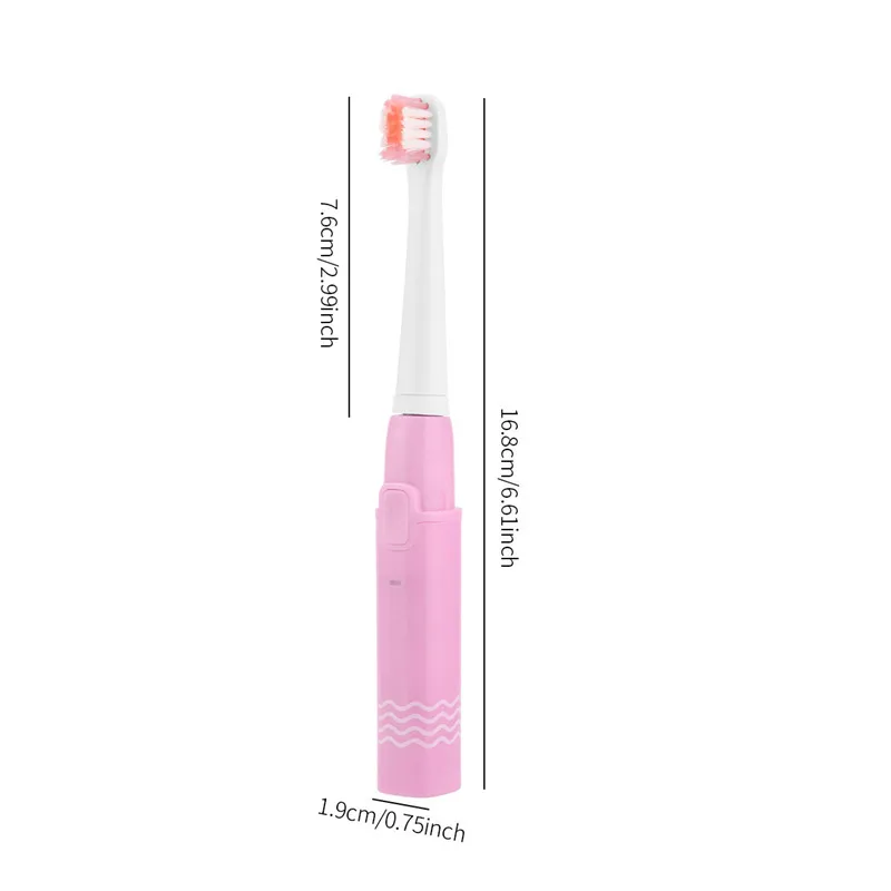 Waterproof Kids Electric Toothbrush Soundwave Vibration Child Toothbrush Rechargeable Soft Bristle Teeth Cleaner + Extra Brush
Waterproof Kids Electric Toothbrush Soundwave Vibration Child Toothbrush Rechargeable Soft Bristle Teeth Cleaner + Extra Brush