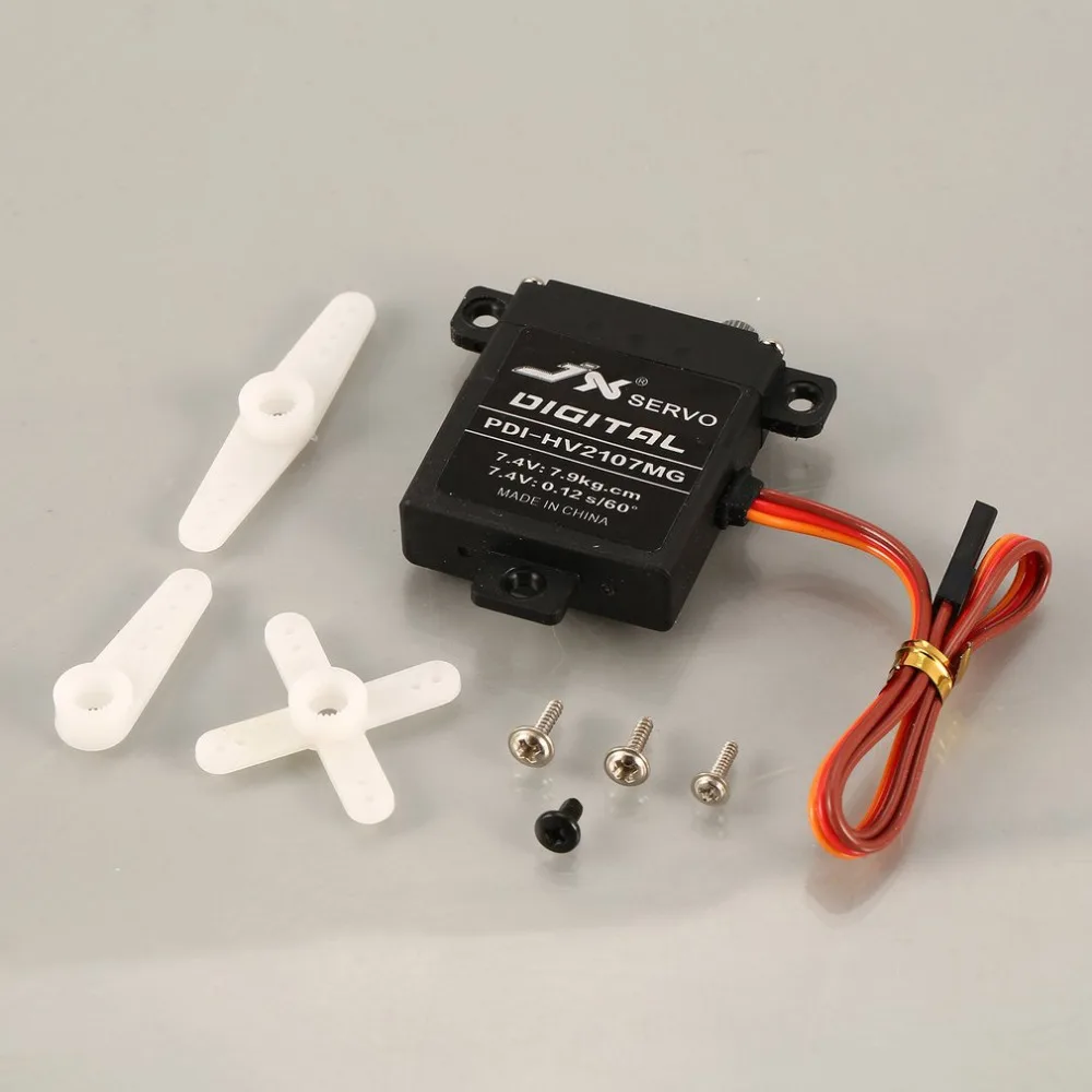 JX PDI-HV2107MG 7 9 кг Крутящий момент руля мини цифровой металлический сердечник