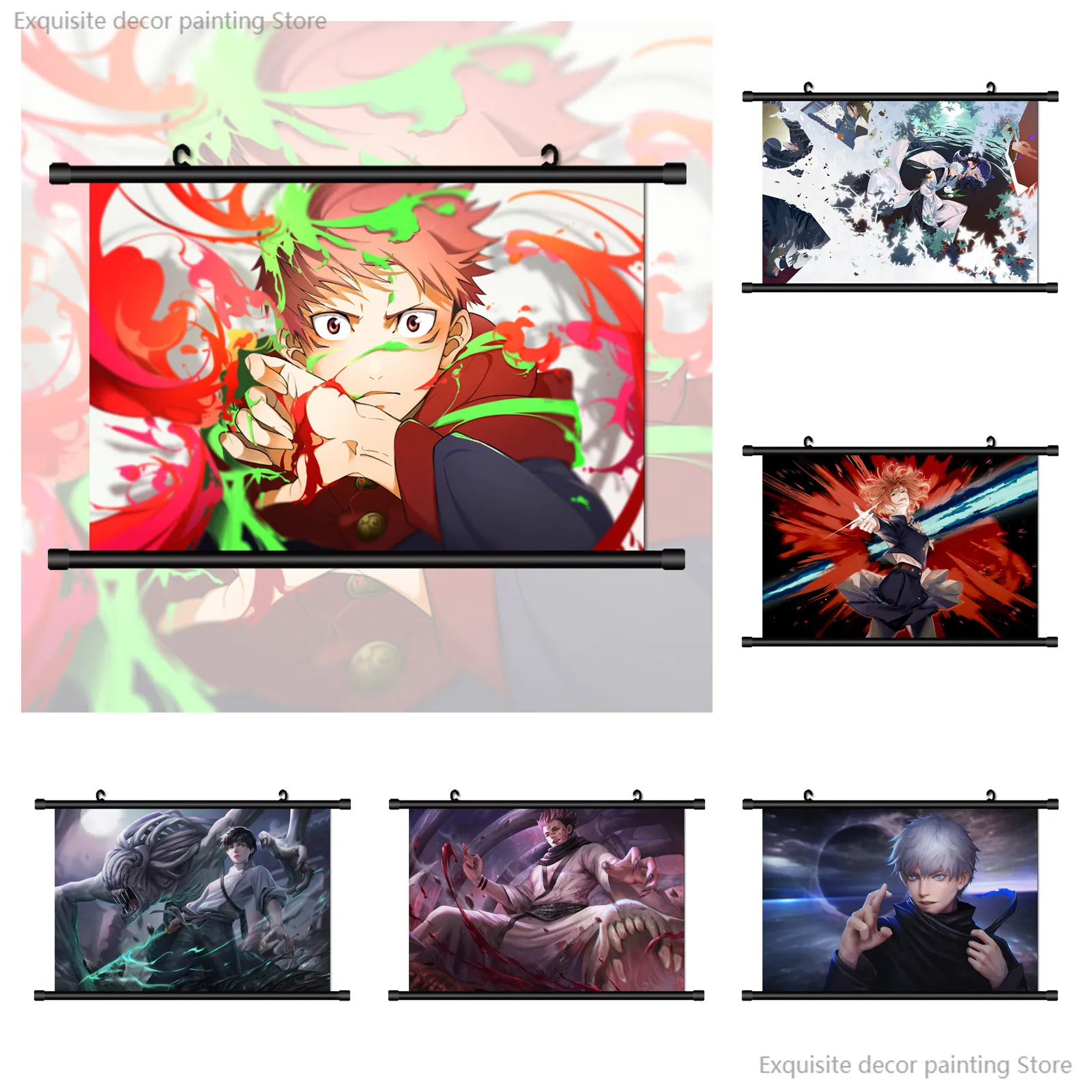 Jujutsu Kaisen Gojou Itadori Suguru Sukuna Okkotsu Picture Home Decor Wall Art Canvas Painting Print Wall Decor Living Room Deco
Jujutsu Kaisen Gojou Itadori Suguru Sukuna Okkotsu Picture Home Decor Wall Art Canvas Painting Print Wall Decor Living Room Deco