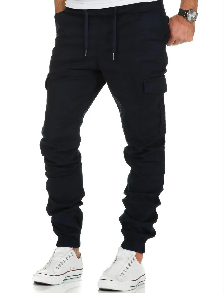 New men's workwear Solid multi-pocket trousers Woven casual pants Safari Style Cotton cargo pants men Full Length Loose
New men's workwear Solid multi-pocket trousers Woven casual pants Safari Style Cotton cargo pants men Full Length Loose