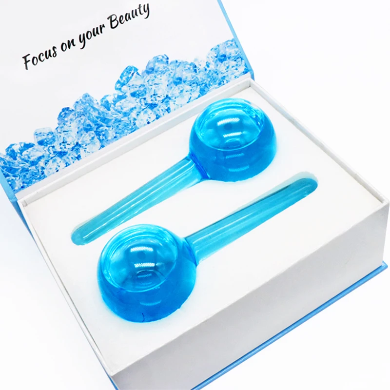 Large Beauty Ice Hockey Energy Beauty Crystal Ball Facial Cooling Ice Globes Water Wave Face and Eye Massage Skin Care 2pcs/Box
Large Beauty Ice Hockey Energy Beauty Crystal Ball Facial Cooling Ice Globes Water Wave Face and Eye Massage Skin Care 2pcs/Box