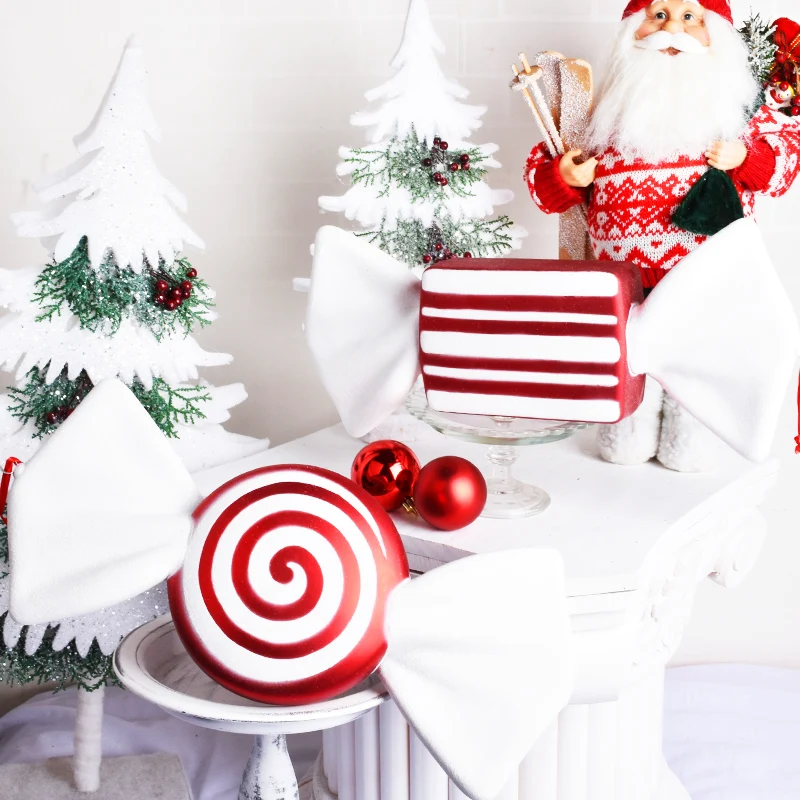 Christmas decorations scene layout gift ornaments pendant ornaments DIY wedding festival 40CM red and white sugar gifts
Christmas decorations scene layout gift ornaments pendant ornaments DIY wedding festival 40CM red and white sugar gifts