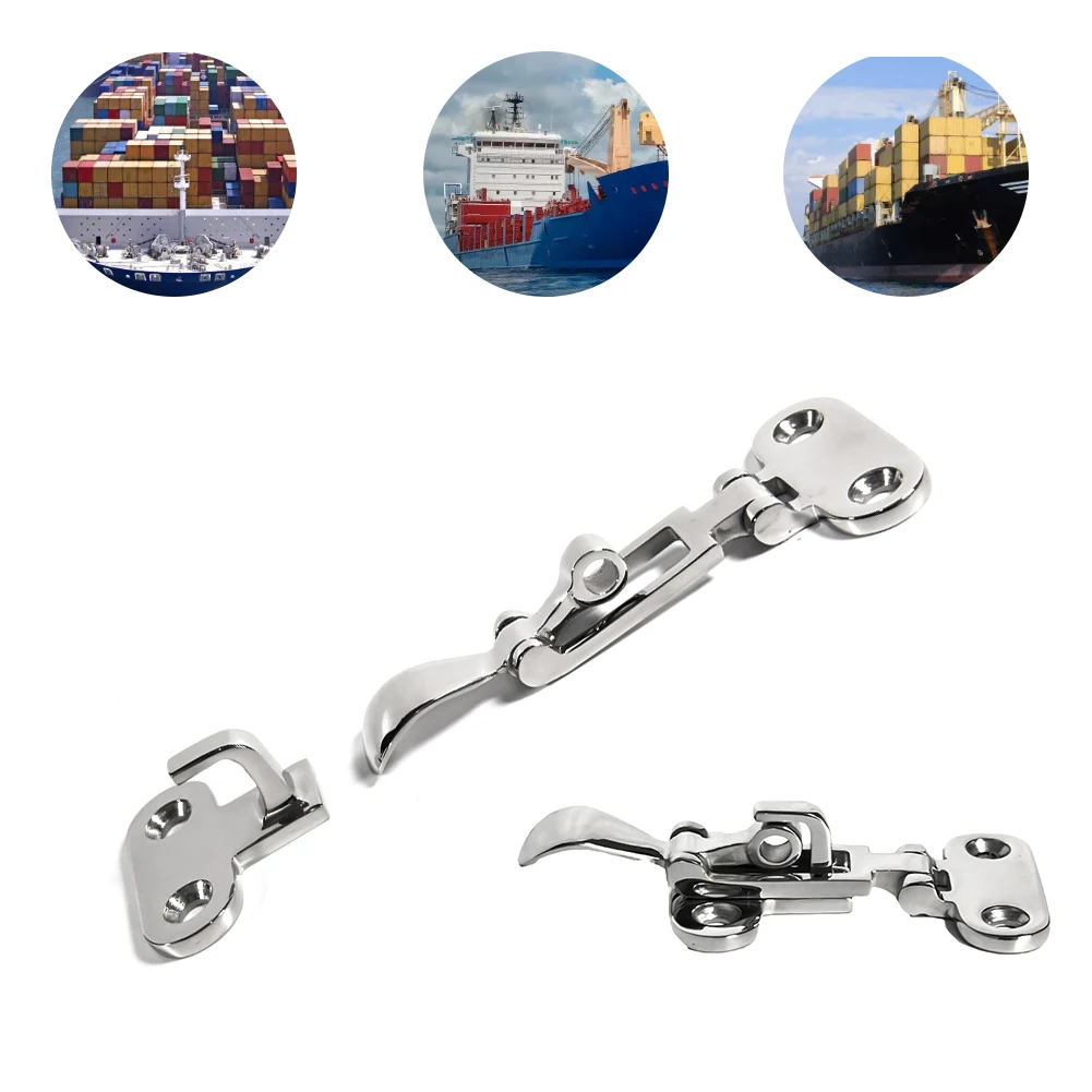 Stainless Steel Anti-Rattle Latch Fastener Polished Clamp Boat Locker Hatch Marine Grade Heavy Duty Boat Accessories Dropship
Stainless Steel Anti-Rattle Latch Fastener Polished Clamp Boat Locker Hatch Marine Grade Heavy Duty Boat Accessories Dropship